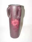 Rare Weller Red Hudson Vase