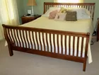Liechty Auctions, King Size Sleigh Bed
