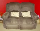 Liechty Auctions, Loveseat Recliner