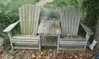 Liechty Auctions, Adirondack twin chairs