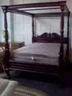 Highly Carved Queen Bed