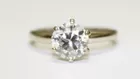 14K White Gold Diamond Ring