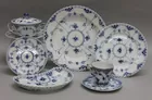 Royal Copenhagen Blue Fluted Full Lace Dinner Set 