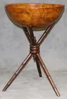 Large Burlwood Bowl