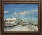 Winter Landscape by Walter Baum