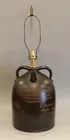Large Brown Glazed Stoneware Jug with Spout, Conve