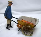 Lehman Tap Tap tin windup toy, Pat. 1905