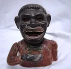 Cast Iron Jolly blackman mechanical bank, original