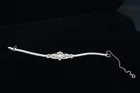 Platinum diamond estate bracelet