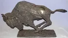 24 Buffalo Sculpture Signed Russo