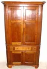 1820's Cherry Corner Cupboard