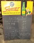 Liechty Auctions,  Squirt Menu Board