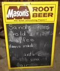 Liechty Auctions,  Masons Root Beer Sign