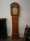 OLD PINE CASE GRANDFATHER CLOCK