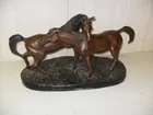 Vintage Bronze Horses (Signed)