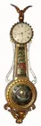 Mass. Girandole Clock, Unsigned