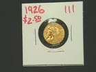 1926 $2.50 Indian Gold piece