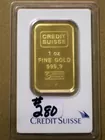 Credit Suisse 1 oz. Fine Gold Bar