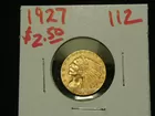 1927 $2.50 Indian gold piece