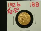 1926 $2.50 Indian Gold piece