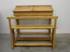 Pine student desk