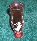 Liechty Auctions, Hand Blown Mary Gregory Vase