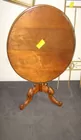 WALNUT VICTORIAN TILT TOP TABLE