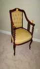 MAHOGANY PARLOUR CHAIR
