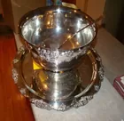 SILVER PLATE PUNCH BOWL