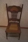 Set of 8 Antique Oak Chairs