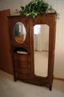 Antique Oak Chiferobe