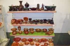 lot of Carnival Glass