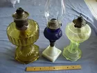 Cobalt oil lamp