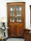 Kentucky Cherry Corner Cupboard Circa 1815