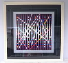 Signed Limited Ed Agam Print!