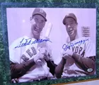 Dimaggio & Williams Autograph Photo