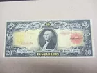 Rare Technicolor Gold Note! slight tear