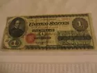 1863 one Dollar 