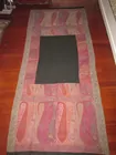 HAND WOVEN SHAWL SIGNED