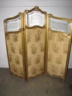 FRENCH DRESSING SCREEN WITH BEVELED GLAS