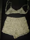 LACE BRA AND PANTIES