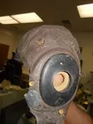 LEATHER FLIGHT HELMET