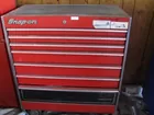 7 Drawer Snap On Bottom Tool Box w/ Wheels