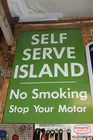 Self Serve Island sign