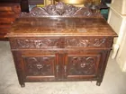 19thC carved  Scotish chest