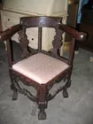 19thC corner chair