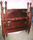 Pair Early 20C single Beds