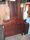 19thC French corner bed