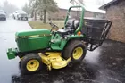 JD 755 Tractor, 4X4, Diesel, 60  Deck