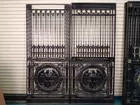 Pair Iron Gates